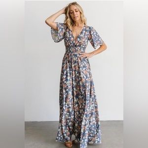 NWT  Baltic Born Verona Smocked Maxi Dress